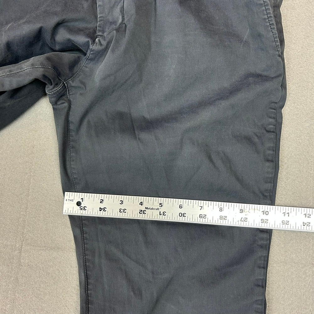 Birddogs Lined Chino Pants Stretch Built-in Liner Mens 36x32 Gray - Picture 8 of 14
